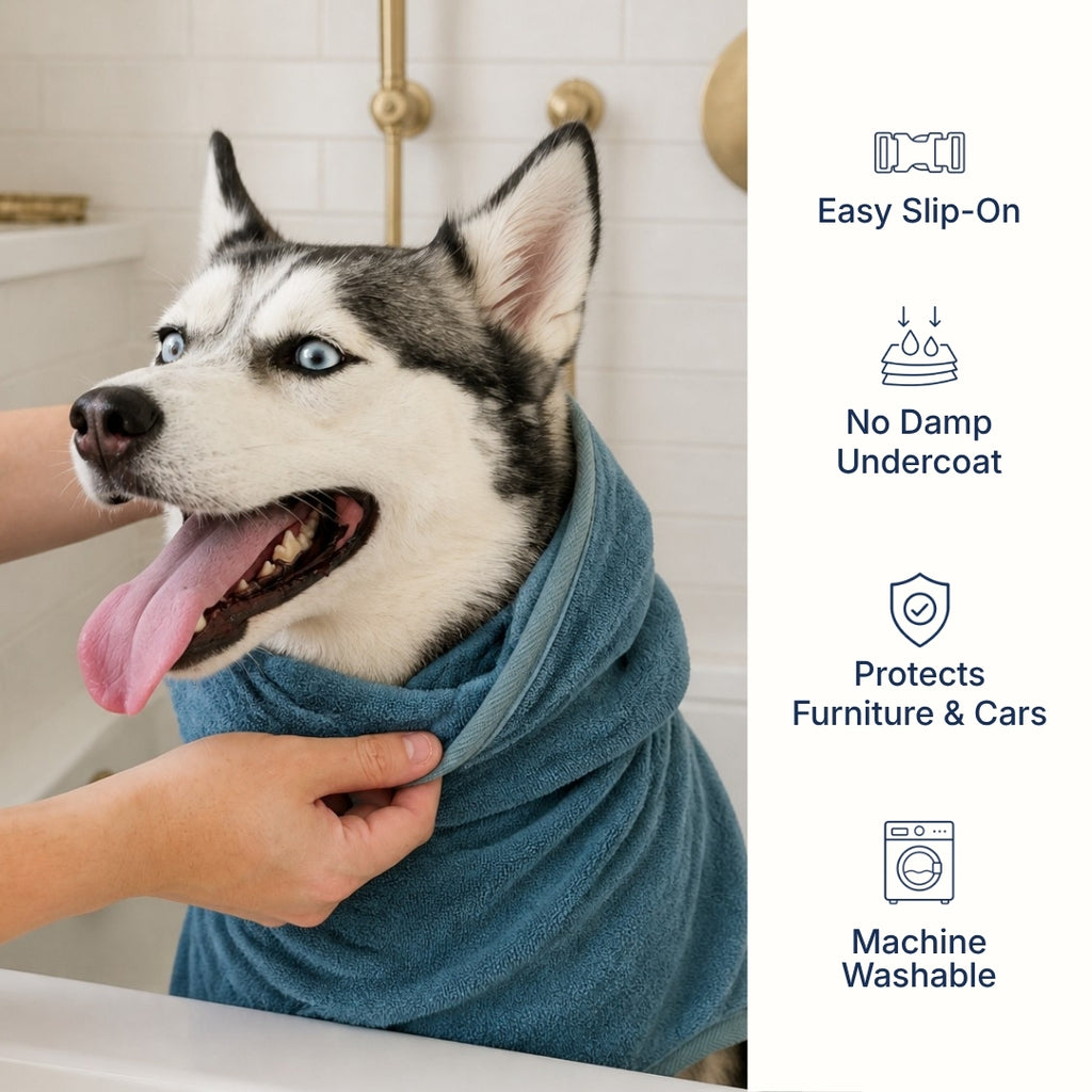 SIGNATURE Dog Drying Robe